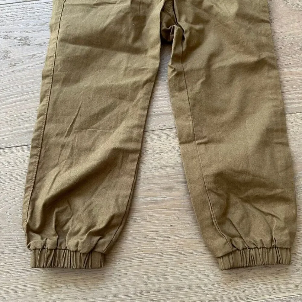 Old Navy Pull Up Jogger Pant Tan 3T